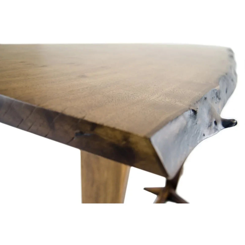 Special Design Hand Made 100% Walnut Console - (W)17.8" (L)51.5" (H)29.5"