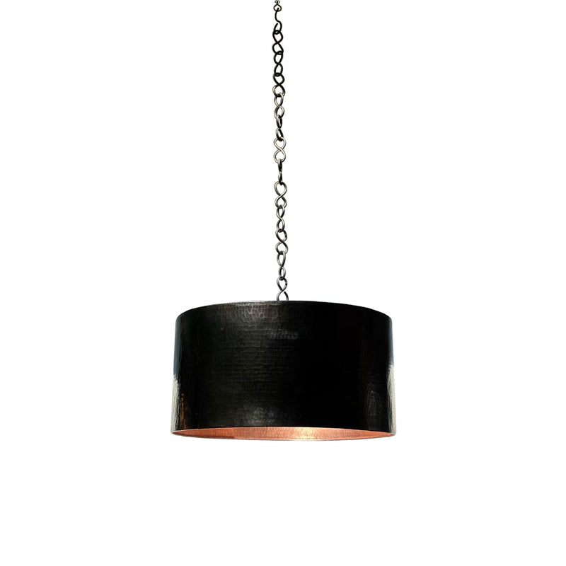 Black Pendant Light Kitchen - Copper Ceiling Light Fixture  - Cyrex