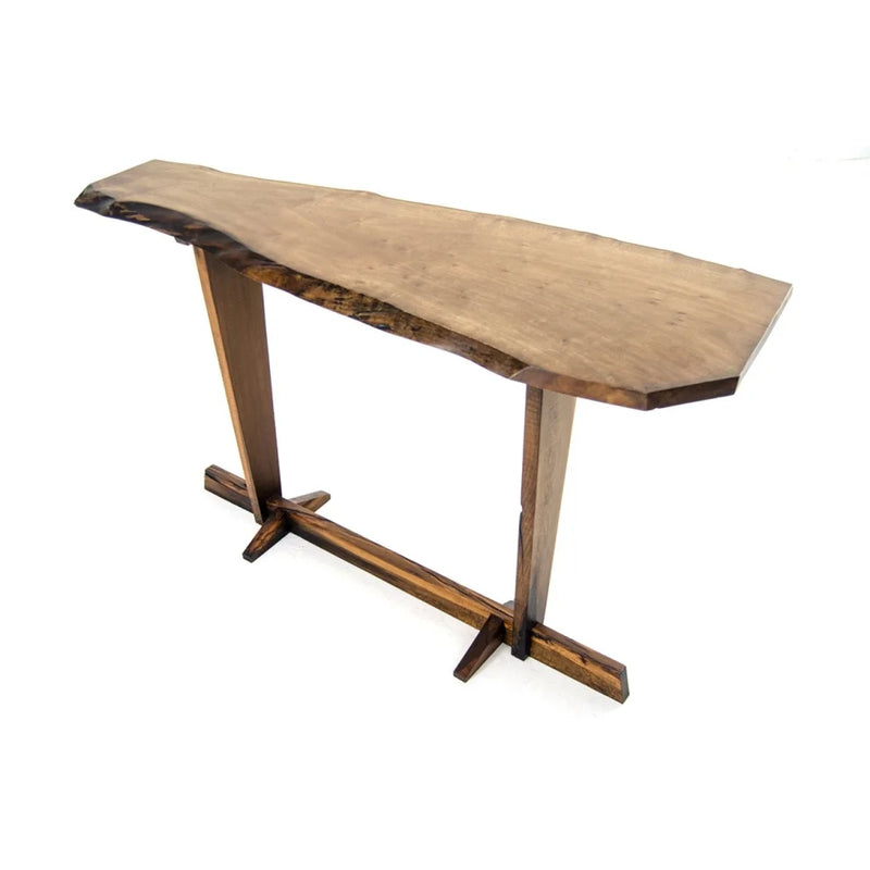 Special Design Hand Made 100% Walnut Console - (W)17.8" (L)51.5" (H)29.5"