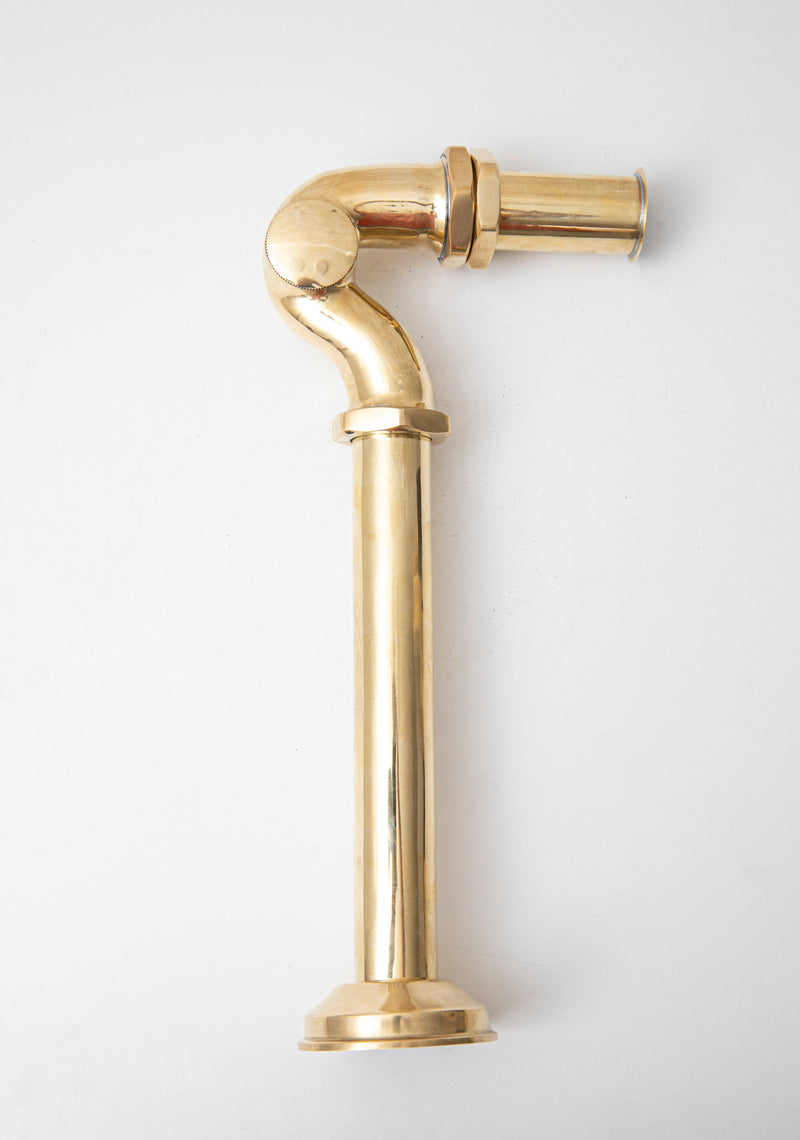 Solid Unlacquered Brass S-trap , Brass Water Trap - BRASSMA