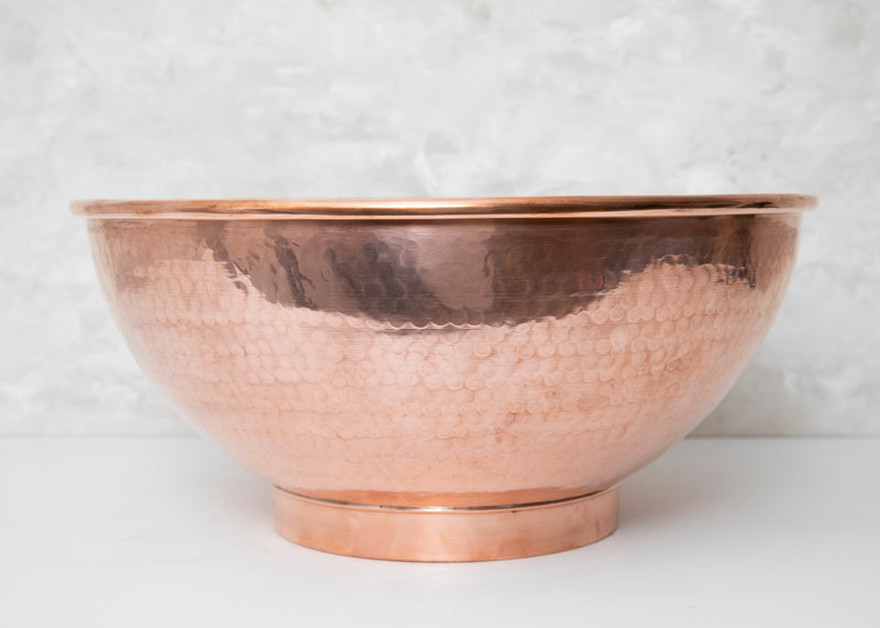 Copper Vanity Vessel Sink - BRASSMA