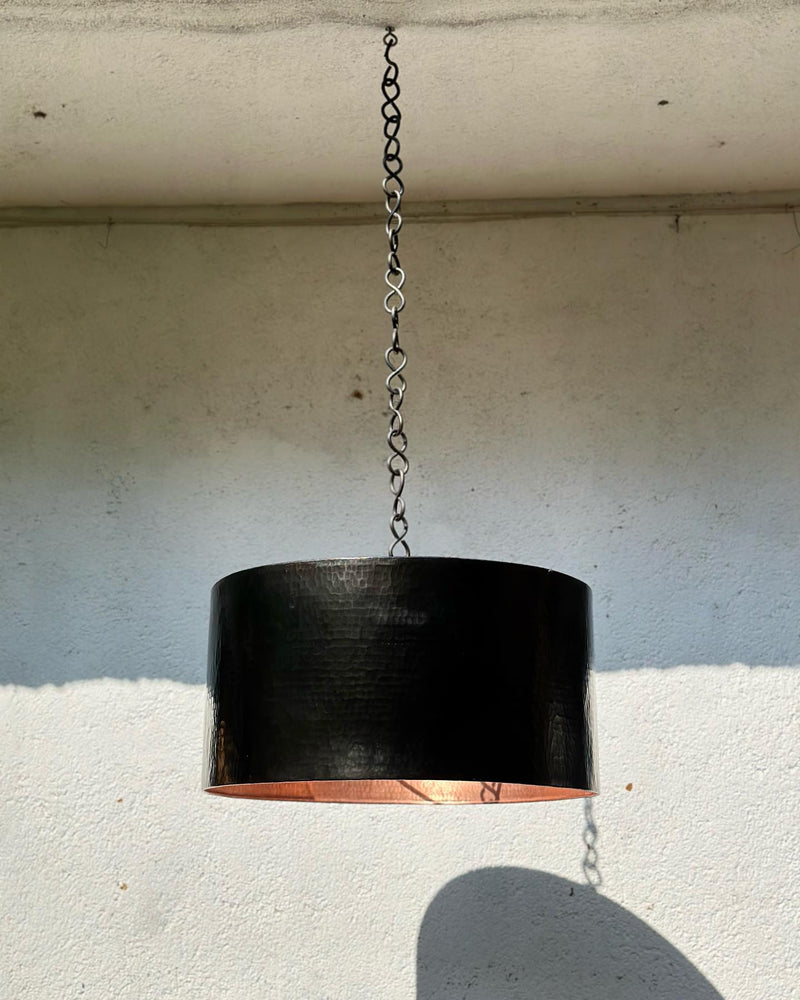 Black Pendant Light Kitchen - Copper Ceiling Light Fixture  - Cyrex