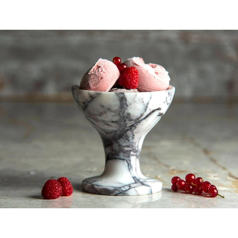 NewYork genuine white marble ice-cream bowl case product SKU-MSNYIB5x6