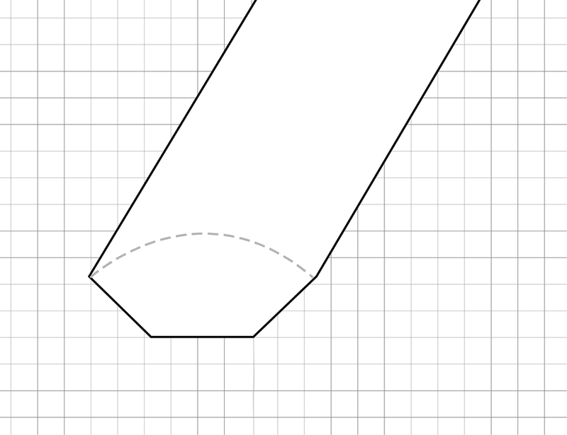 Laminate Quarter Round Molding - 8 linear ft