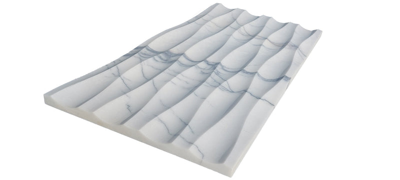 Sea Wave Shaped 3D Wall Panel