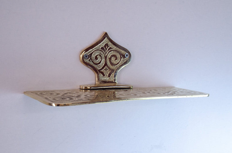 Brass Bathroom Shelf - Wall Mounted Shelves