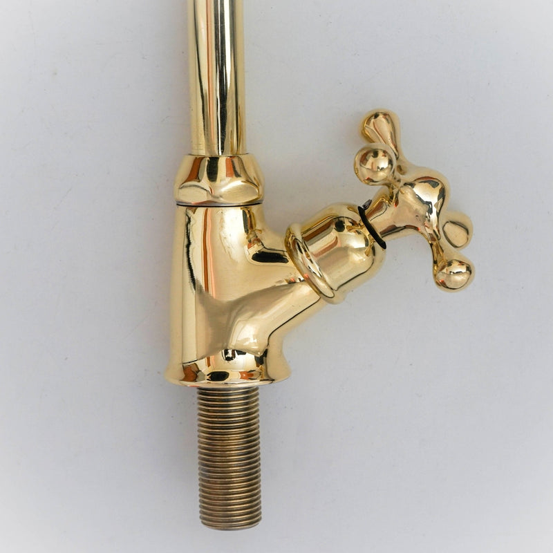 Brass Faucet Single Hole - Only Cold Or Hot Water