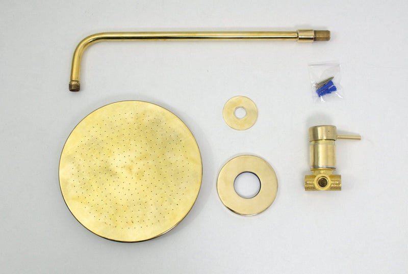 Brass shower - Antique Brass Shower Fixtures