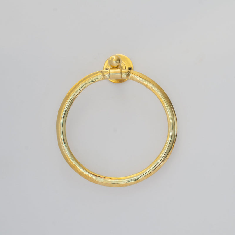 Brass Towel Ring - Bathroom Towel Holder