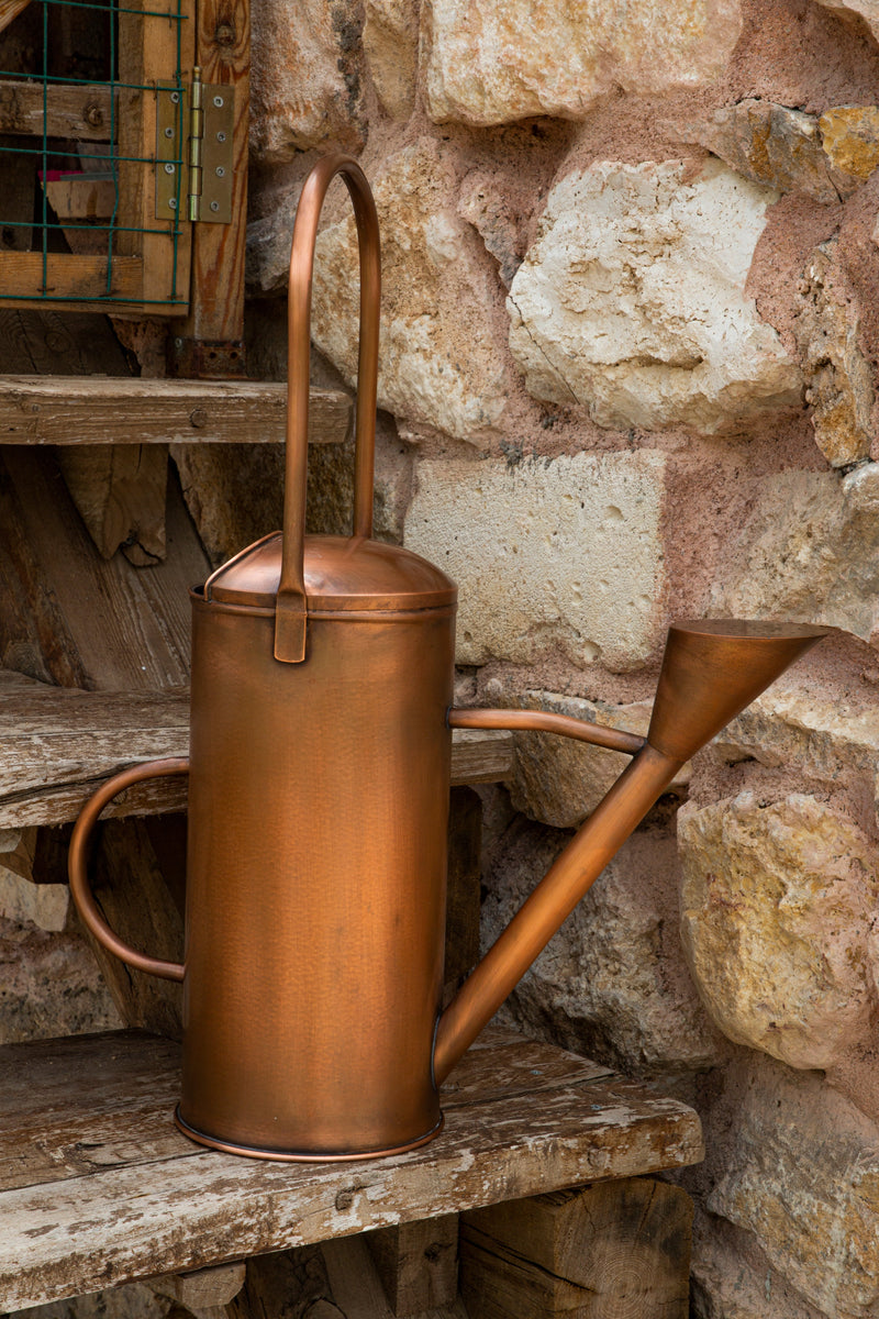 Double Handle Copper Watering Can