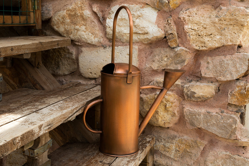 Double Handle Copper Watering Can