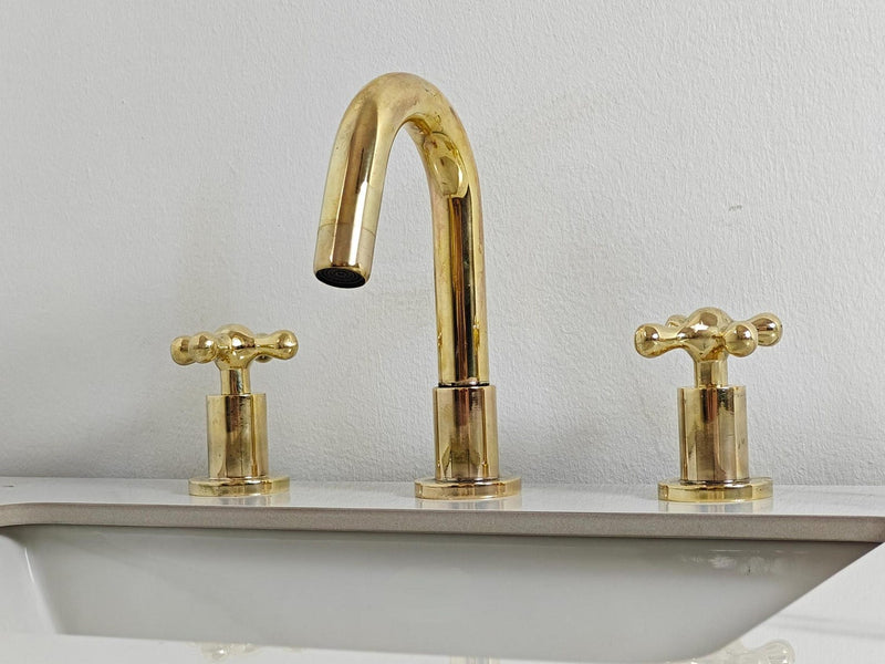 Unlacquered Brass Vanity Faucet