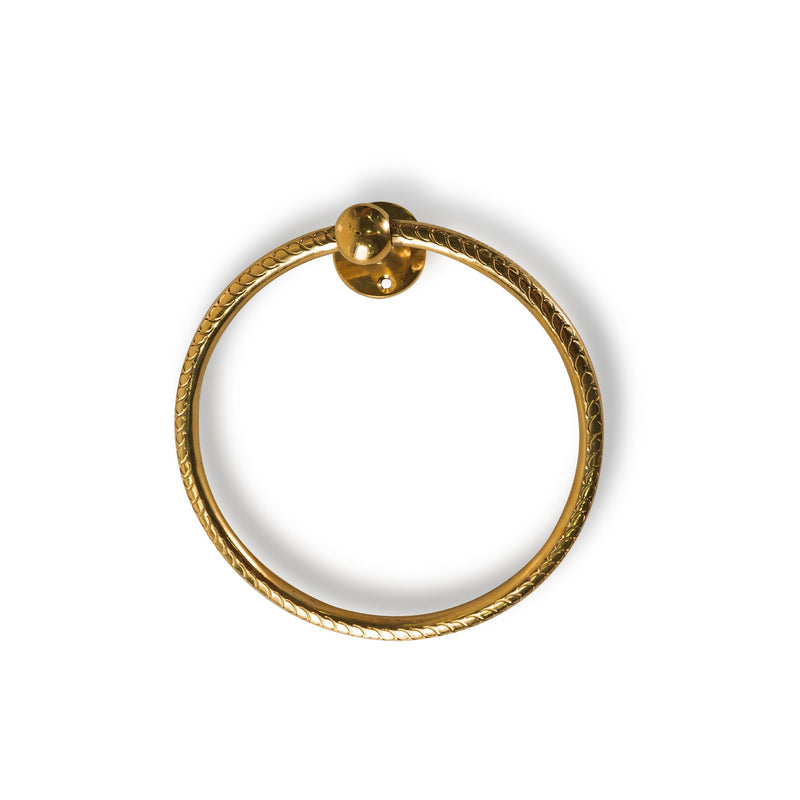 Solid Brass Towel Ring For Bathroom