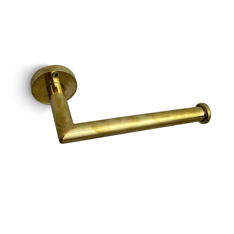 Unlacquered brass Toilet Paper Holder