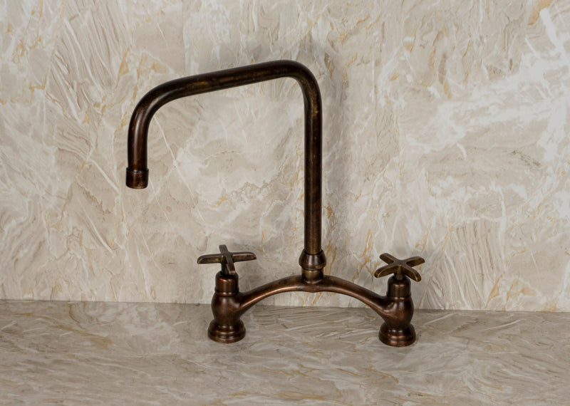 Oil Rubbed Bronze Kitchen Faucet for Farmhouse Sink