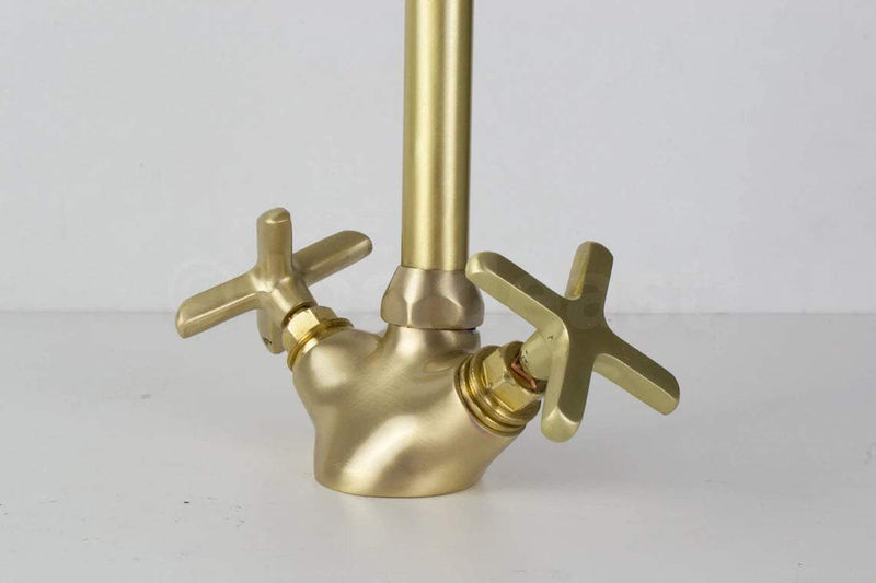 Single Hole Bathroom Faucet - Antique Brass Bathroom Faucet