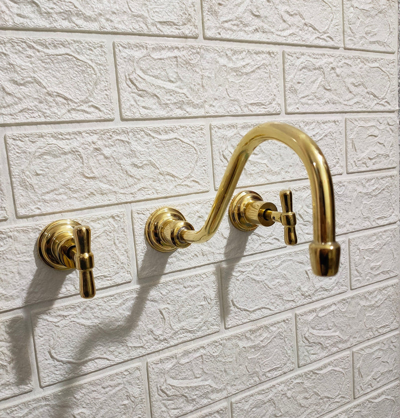 Wall Mounted Sink Faucet