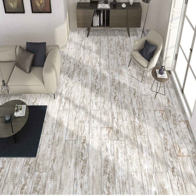 Anka Afra Matte Rectified Wood Collection Porcelain Floor and Wall Tile