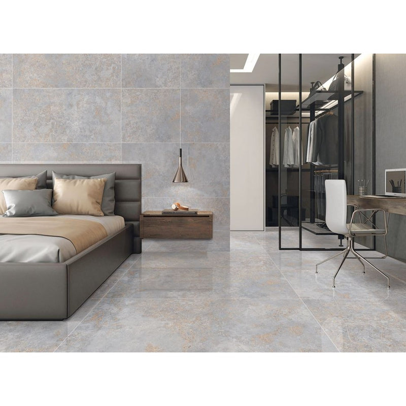 Anka Parma Glossy Rectified Porcelain Wall and Floor Tile