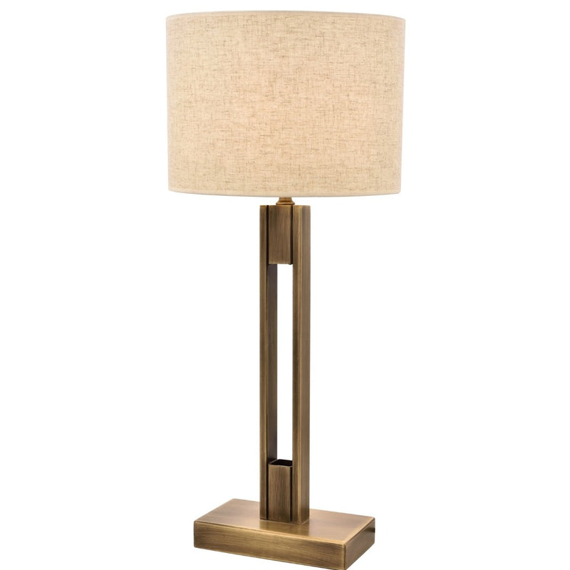 Bronze Tumbled Table Lamp