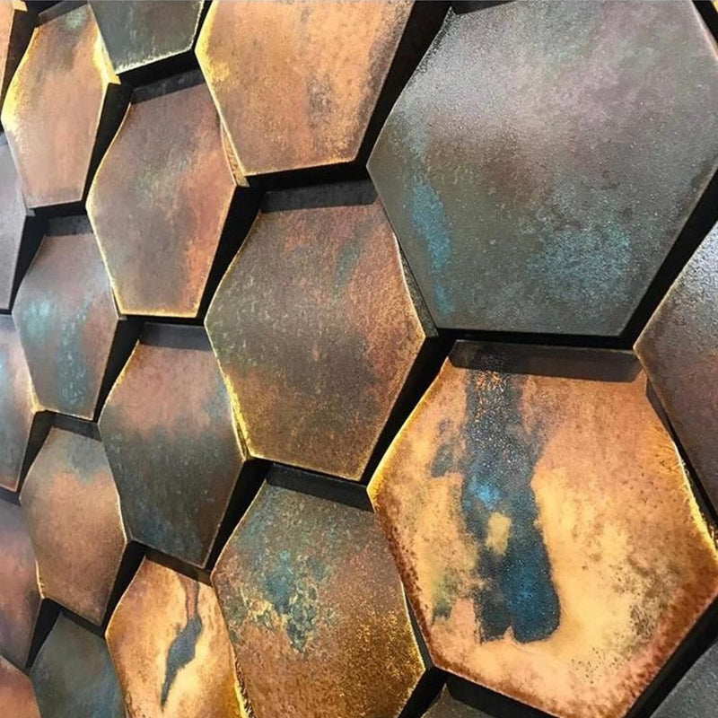 Dekozen Decorative Hexagon 3D Wall Covers