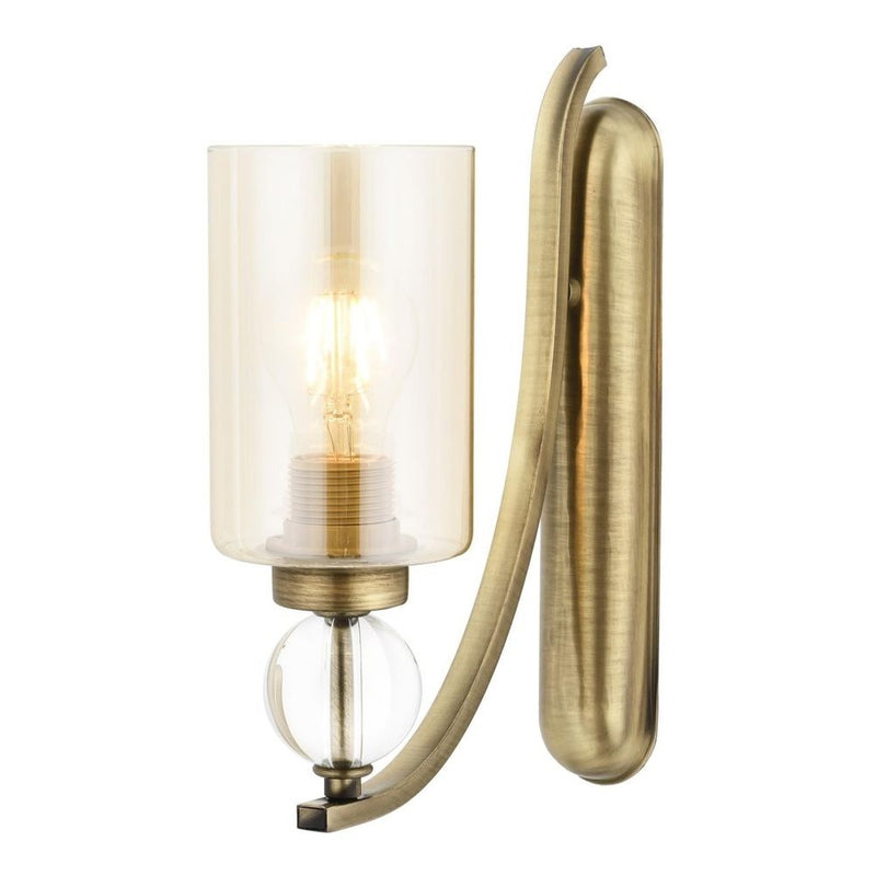 Gold Tumbled Covering Wall Sconce