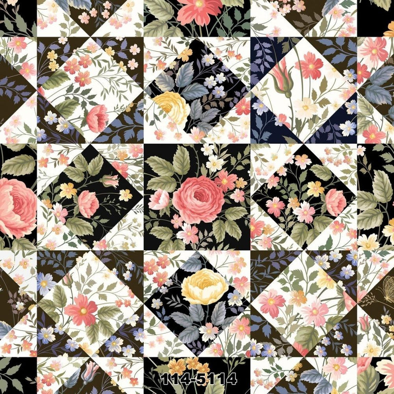 Grown Floral Collection Wallpaper