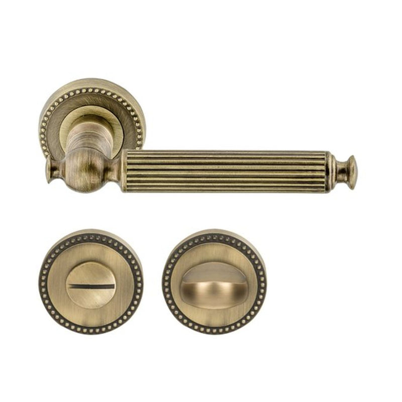 Calisto Brass WC Door Handle Series