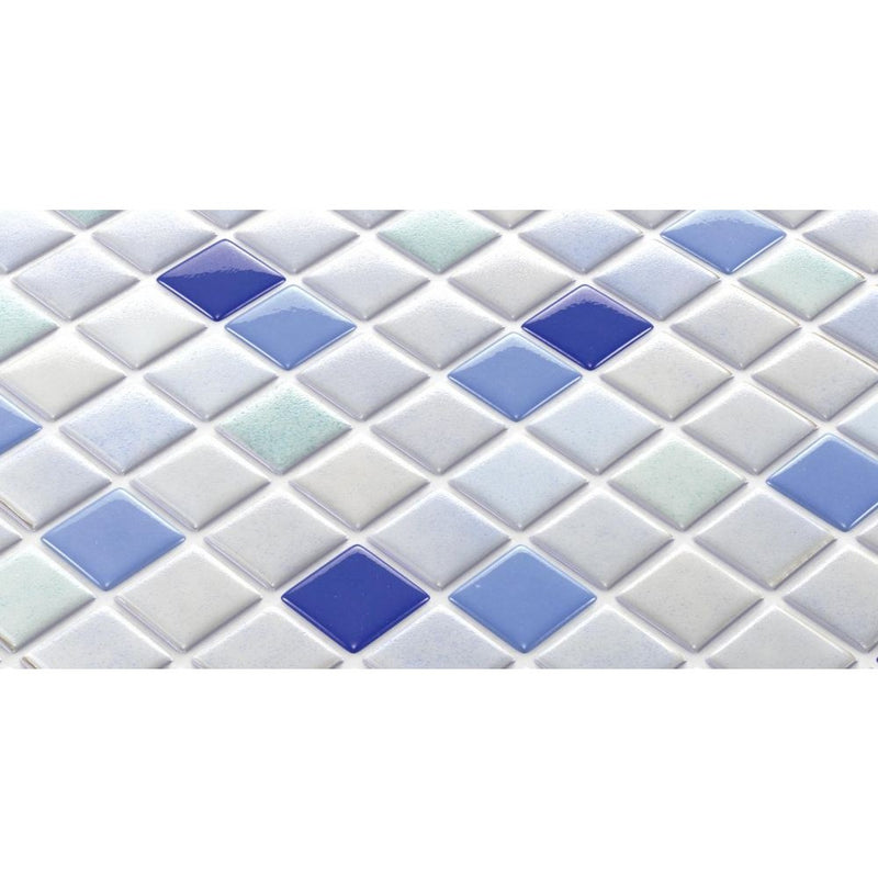 Orient Solid Glass Mosaic Tile-Mix H006