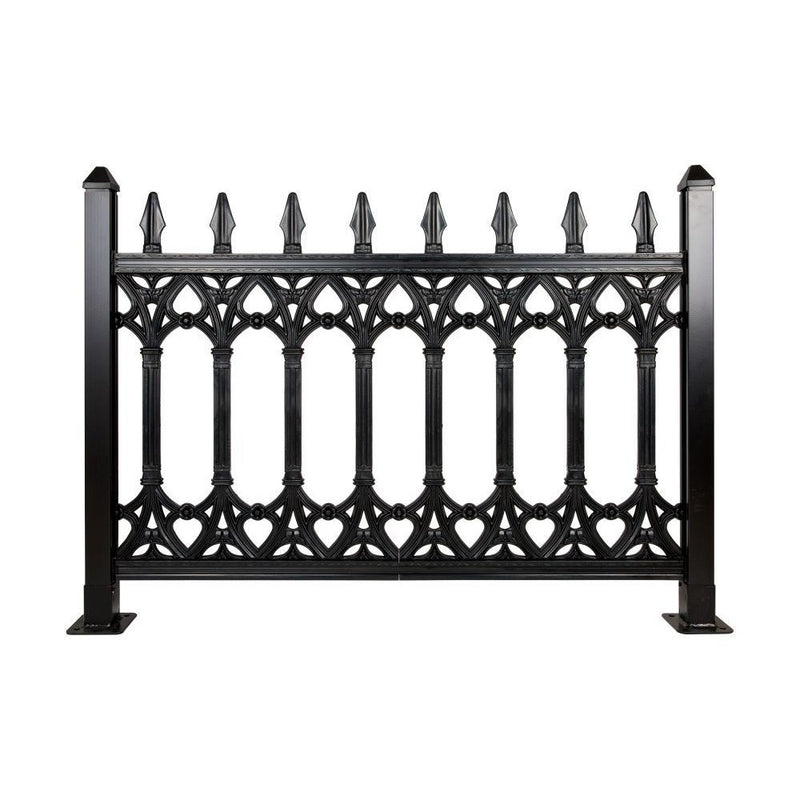 Palace Plastic Garden Fence Panel - 80cmx100cm