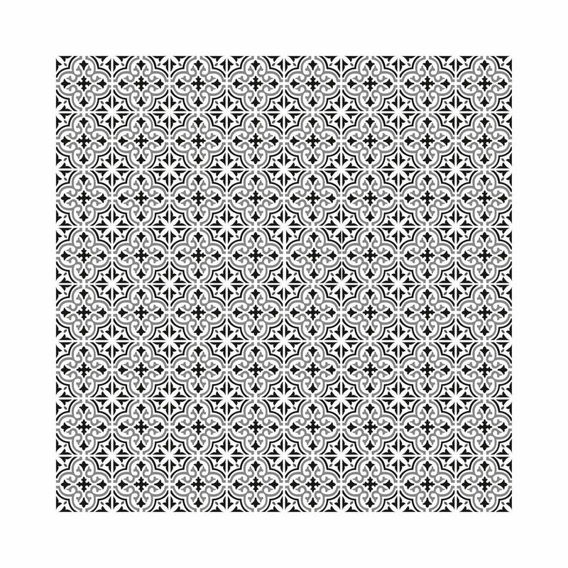 Square Digital Print Mix Pattern Glass Mosaic Tile - 2