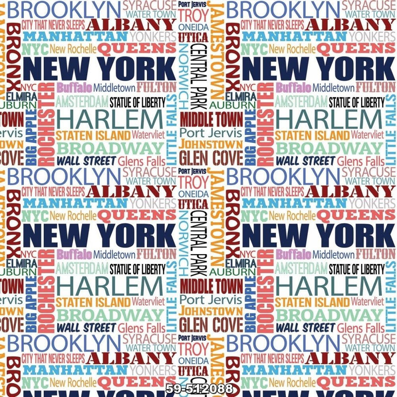 Written Wallpaper City Name Series